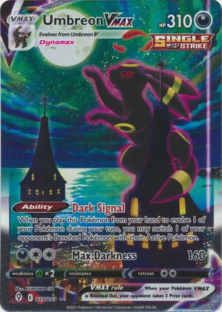 Umbreon VMAX 215/203 NM Alternate Art Secret Rare