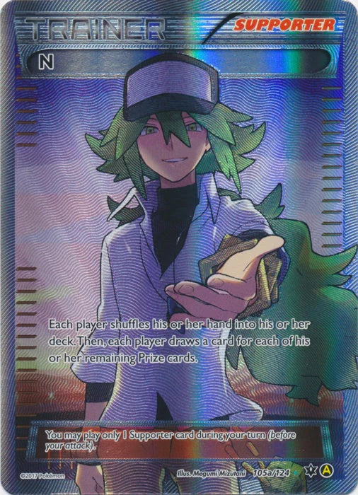 N 105a/124 Alternate Art NM Promo
